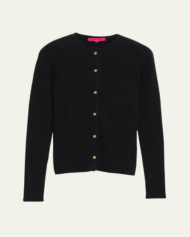 Fitted Cashmere Cardigan